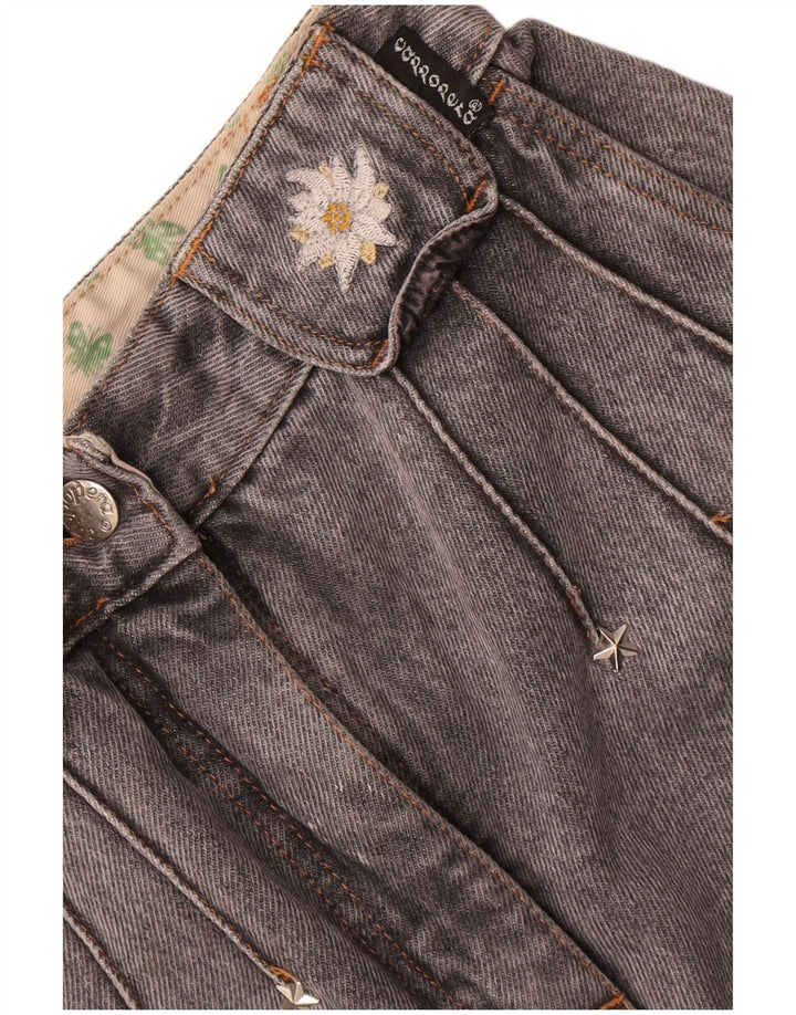 Jeans affusolati da donna Cappopera W24 L27 cotone grigio