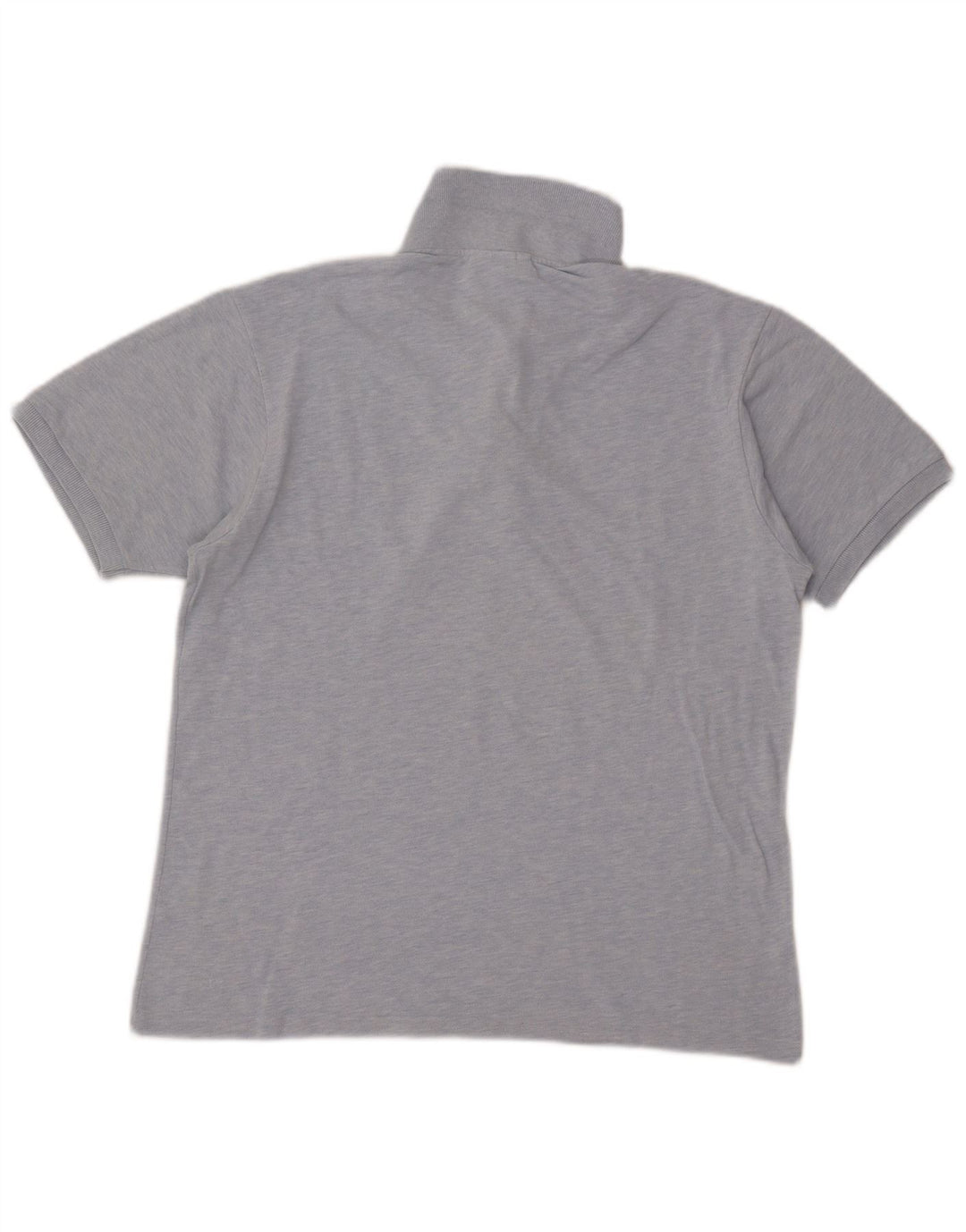 Polo da uomo Lacoste vestibilità classica taglia 4 cotone mélange blu medio