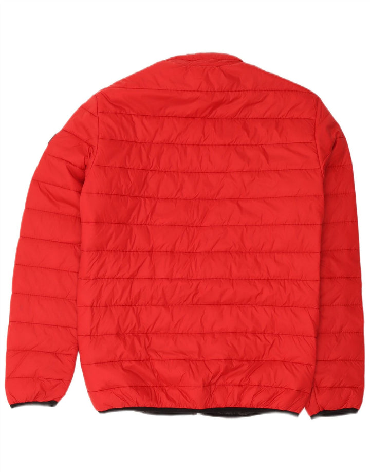 Giacca imbottita da uomo Jack & Jones UK 36 piccola rossa