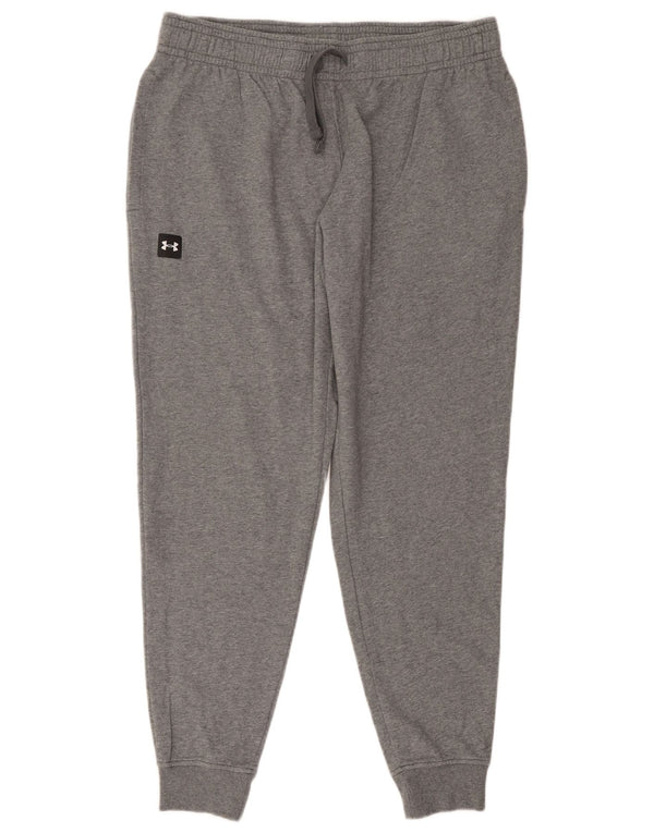 Pantaloni da tuta da uomo Under Armour Joggers XL Cotone chiazzato grigio
