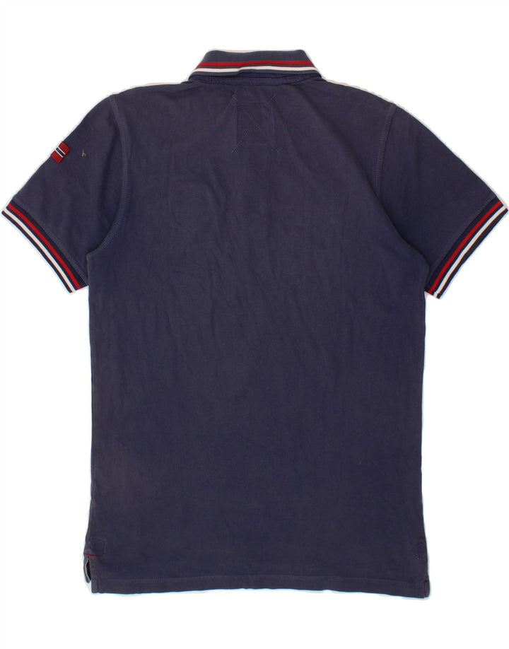 NAPAPIJRI Mens Polo Shirt Large Navy Blue Vintage Napapijri and Second-Hand Napapijri from Messina Hembry 