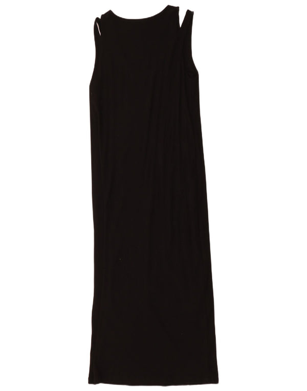 Abito lungo senza maniche da donna MINT VELVET UK 12 Medio Nero