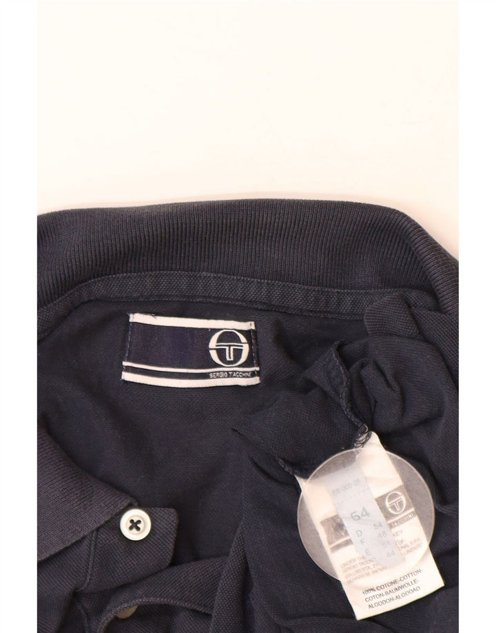 SERGIO TACCHINI Polo Uomo IT 54 XL Blu Navy Cotone