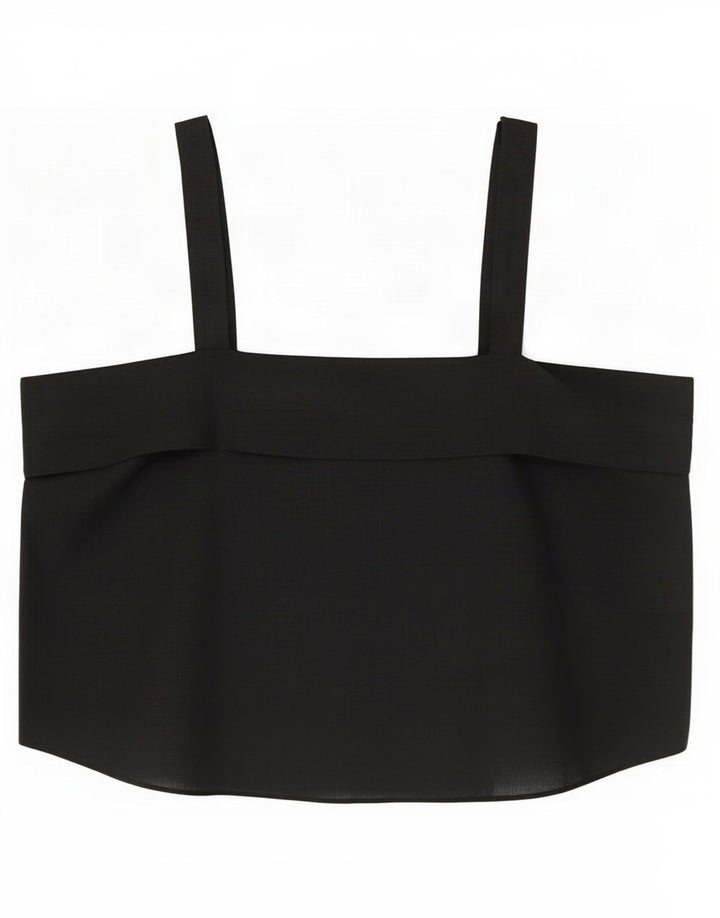Canotta da donna Marks & Spencer UK 22 3XL Lino nero