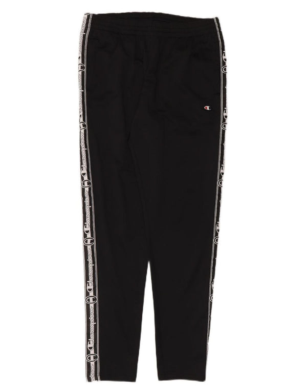 Pantaloni da tuta con grafica da uomo Champion Joggers Medium Black Colourblock
