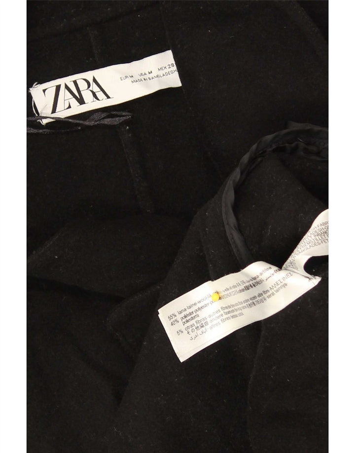Soprabito oversize da donna Zara UK 14 lana nera media
