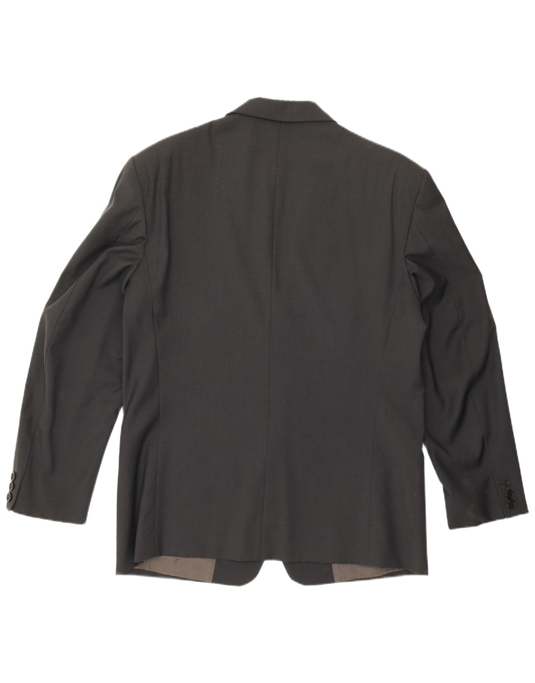 Giacca Blazer 2 Bottoni Uomo Trussardi IT 52 XL Lana Vergine Grigia