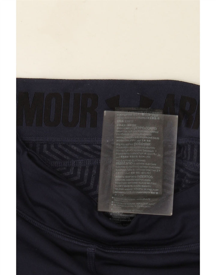 Leggings da donna Under Armour UK 4 XS Poliestere color block blu navy