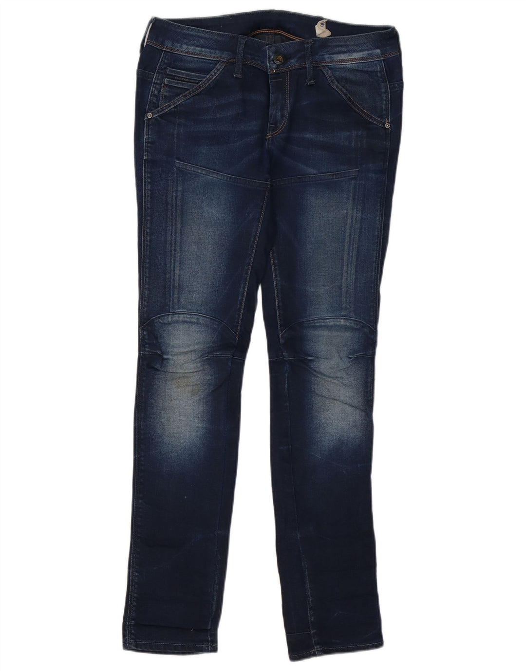 Jeans slim da donna G-Star W27 L32 cotone blu navy