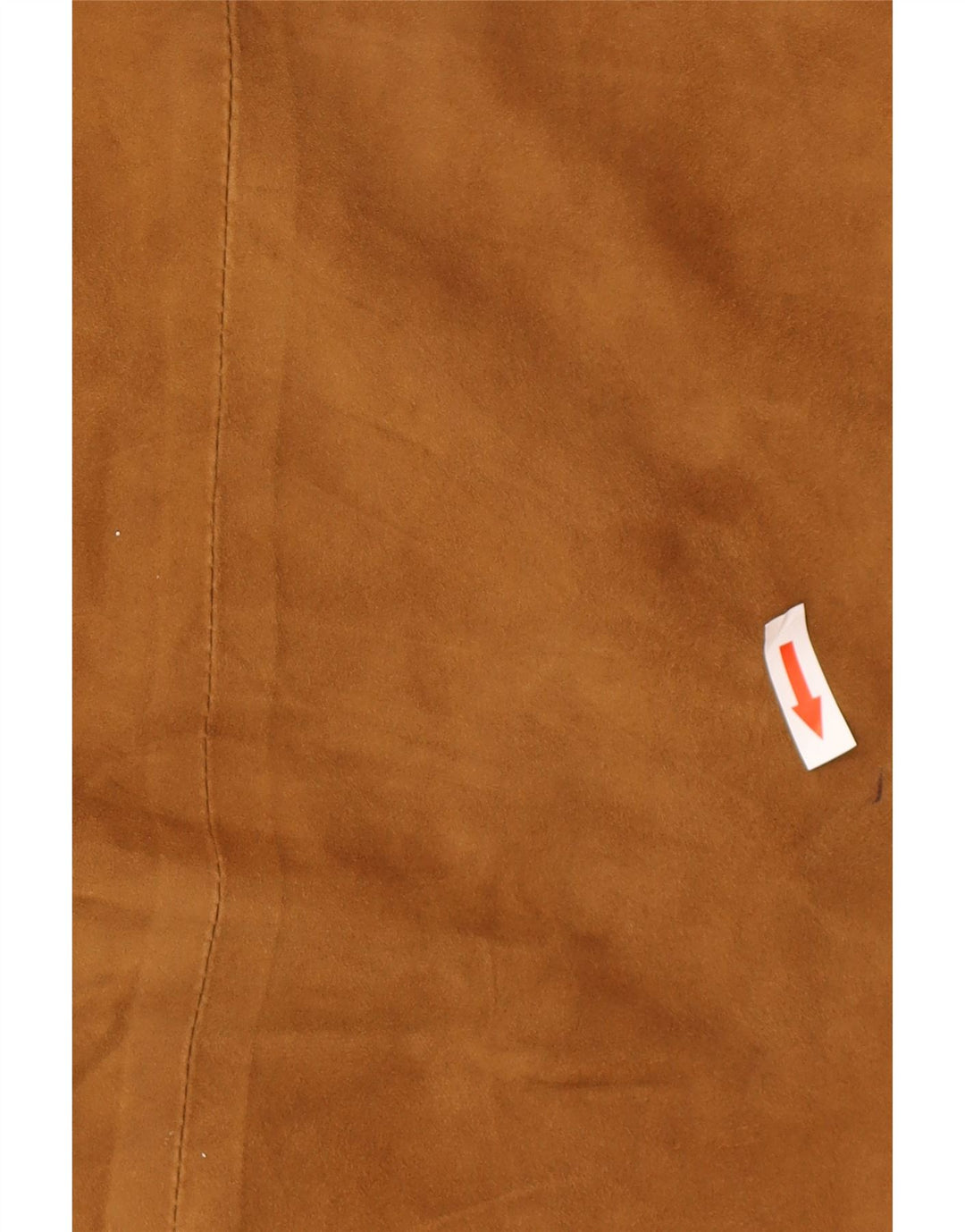 Soprabito vintage da donna oversize in pelle scamosciata IT 50 XL in pelle marrone