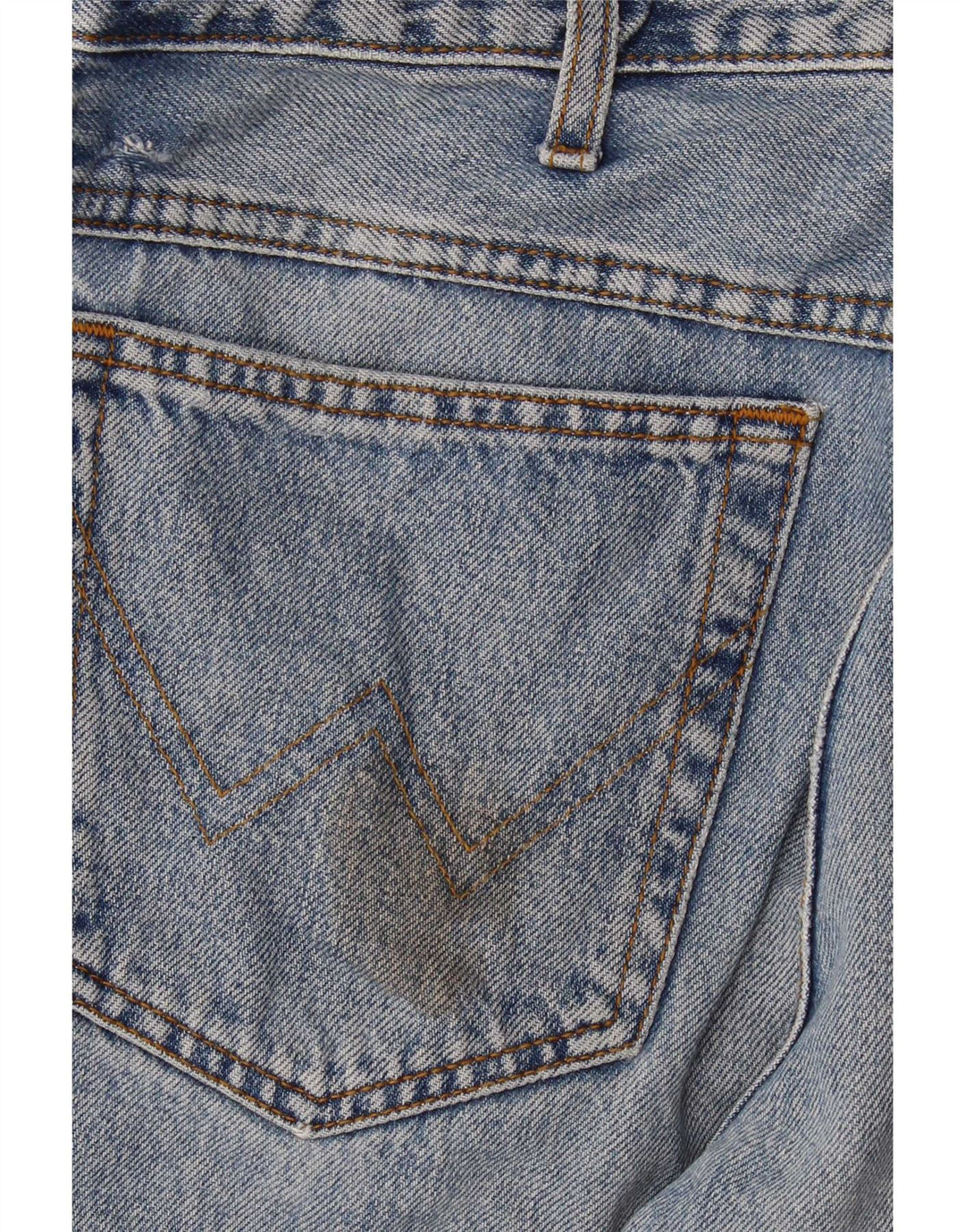 Jeans dritti da uomo Wrangler Texas W33 L32 cotone blu
