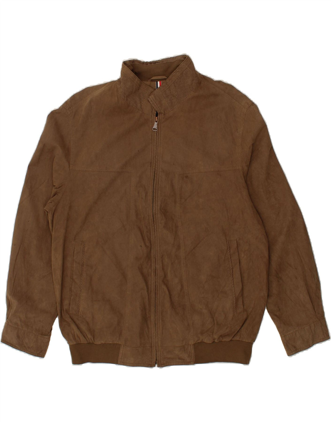 PIERRE CARDIN Giubbotto Bomber Uomo IT 56 3XL Marrone Poliammide