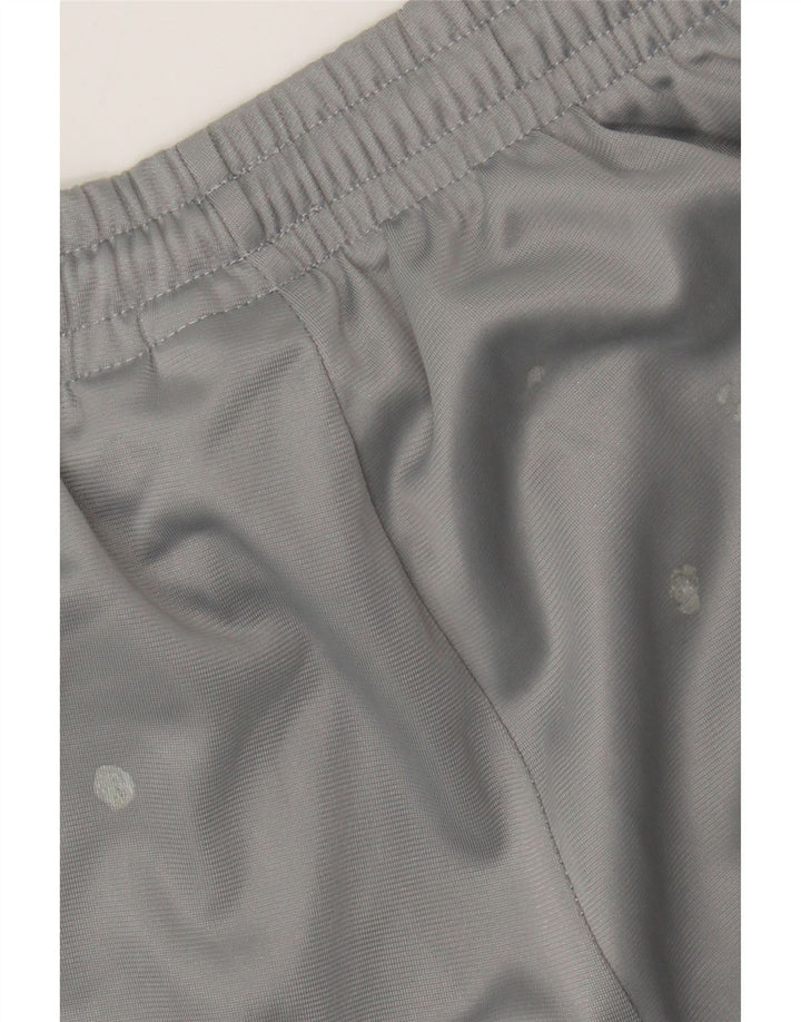Pantaloni da tuta con grafica da uomo Umbro Large in poliestere color block grigio
