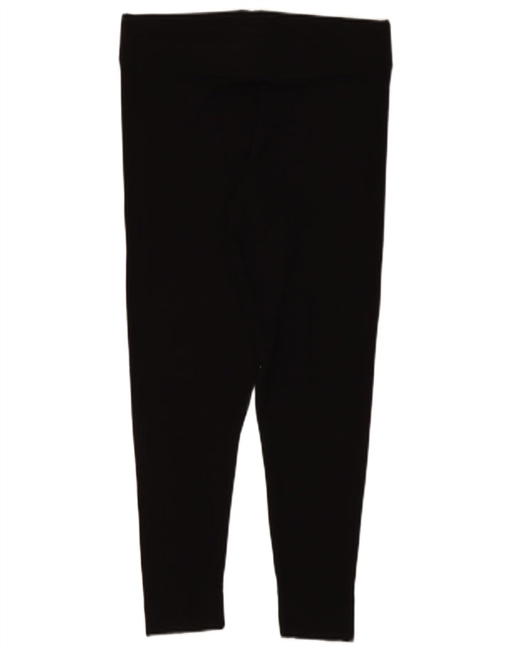Leggings da donna Marks & Spencer UK 14 Large in viscosa nera