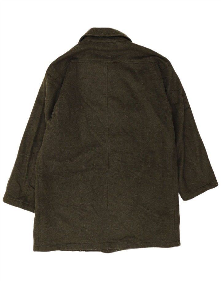 Cappotto Uomo Belfe & Belfe IT 50 Large Verde Lana