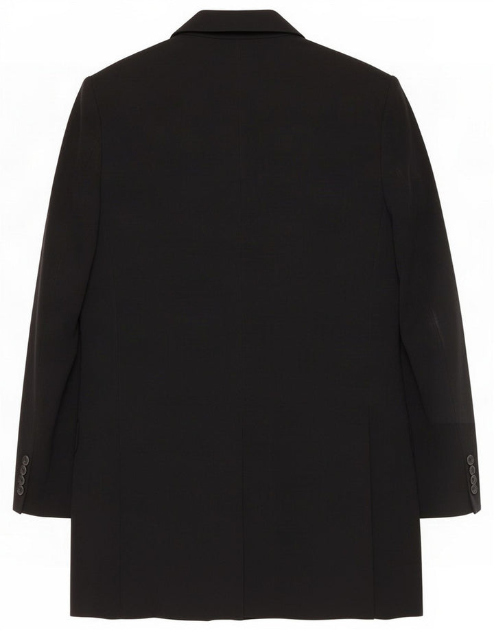 Elisabetta Franchi Giacca blazer lunga da donna IT 42 Medium Black