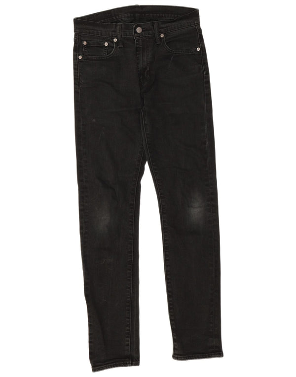 Jeans Levi's Uomo 510 Skinny W30 L32 Cotone Nero