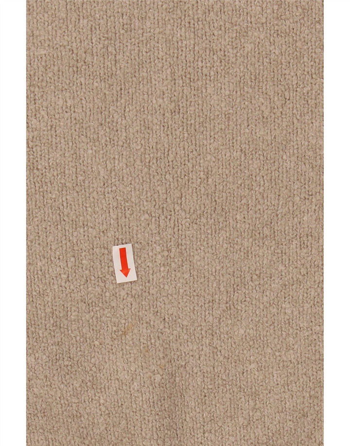 Maglione maglione girocollo da uomo ALL SAINTS piccolo in cotone beige