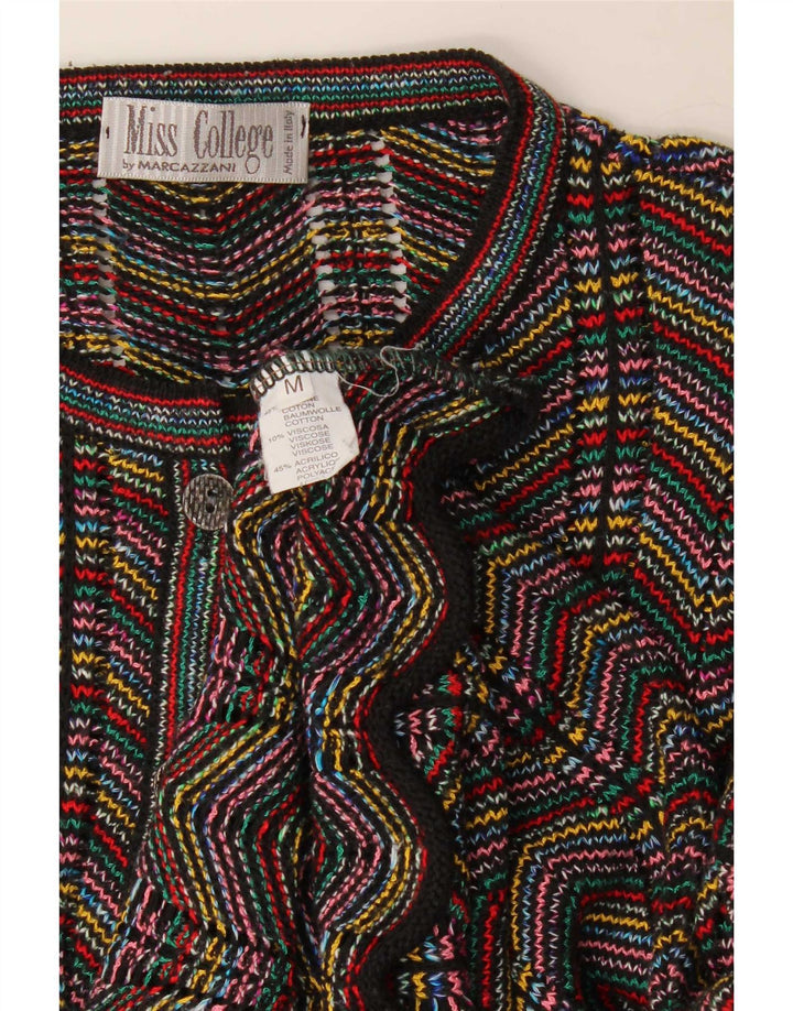 Maglione cardigan da donna College By Marcazzani UK 14 medio multicolore