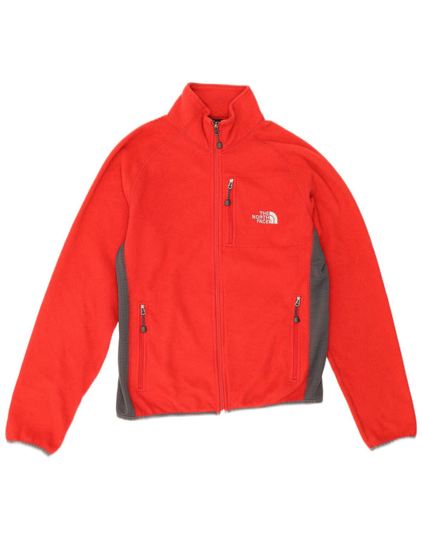 Giacca in pile da uomo The North Face UK 38 Medium Red Poliestere Sports