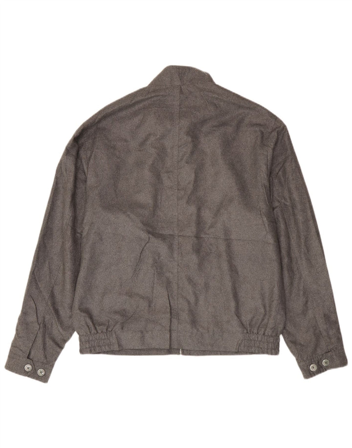 Giubbotto bomber da uomo Marks & Spencer UK 38 poliestere argento medio