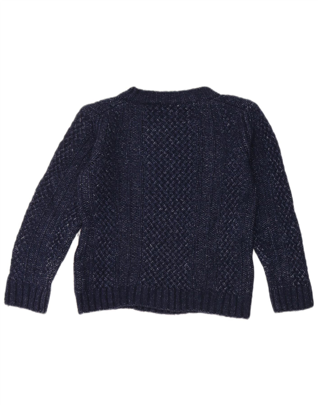 Massimo Dutti Maglione da donna con scollo a barchetta UK 12 Medio Blu navy