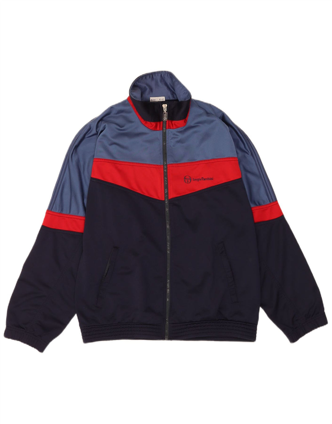 Tuta intera da uomo Sergio Tacchini IT 46 Small Blu Navy Colourblock