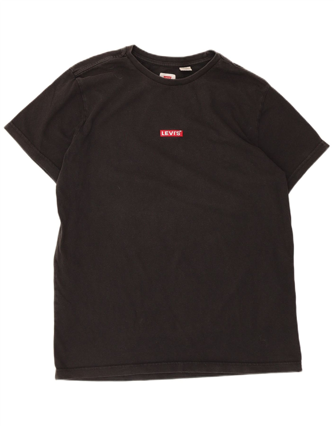 T-shirt da uomo Levi's Top Large in cotone nero