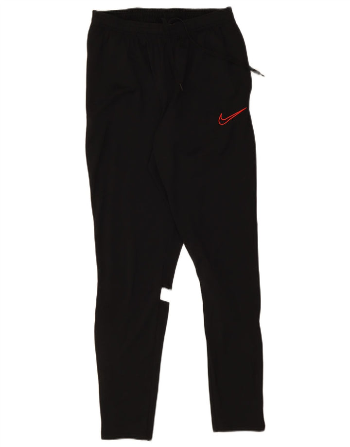 Pantaloni da tuta Nike Dri Fit da uomo, poliestere color block medio nero