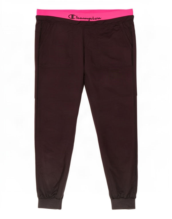 Pantaloni da tuta Champion da donna Heritage Fit Joggers UK 16 Large Nero