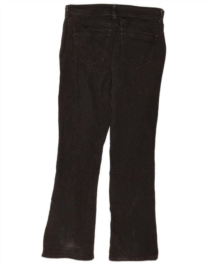 Jeans Lee Riders Bootcut da donna US 12 Large W32 L21 Cotone nero