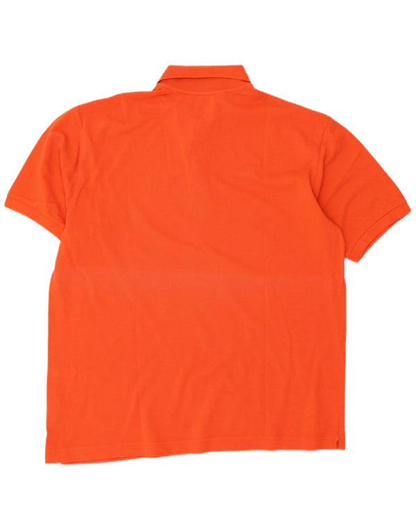 Kappa Mens Polo Shirt XL Orange Cotton