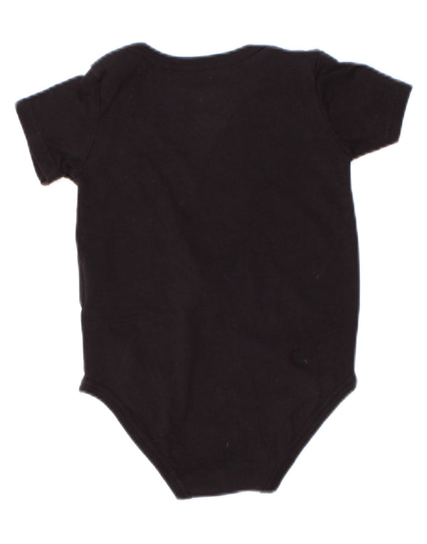 Body con grafica Jordan per neonati e bambini 6-9 mesi in cotone nero