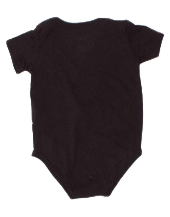 Body con grafica Jordan per neonati e bambini 6-9 mesi in cotone nero