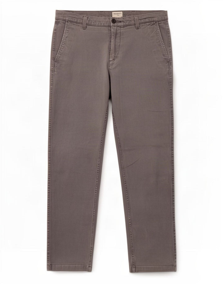 Pantaloni chino slim da uomo Dockers W32 L29 cotone grigio