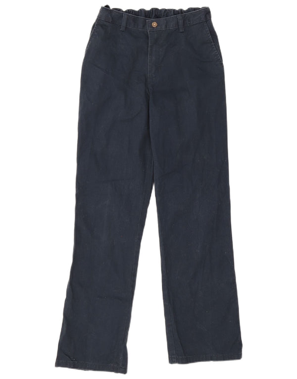 Pantaloni chino vestibilità regolare da ragazzo Izod 15-16 anni W24 L27 cotone blu navy