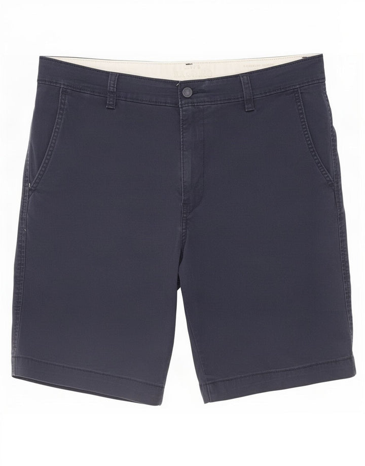 Pantaloncini chino da uomo Levi's grandi W34 in cotone blu navy