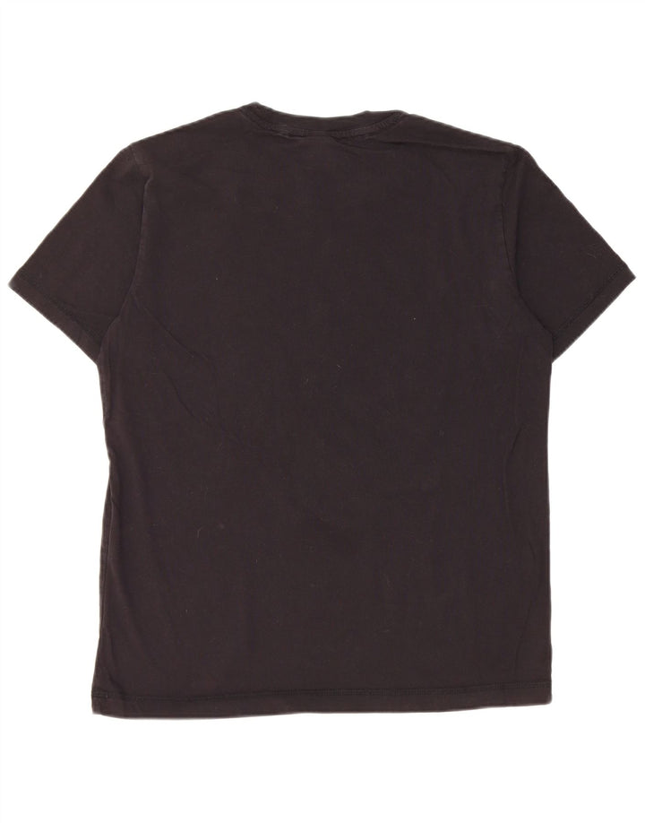 T-shirt grafica da uomo Champion Top piccola nera