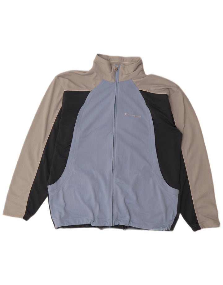 Tuta intera da uomo Champion, poliestere color block medio nero