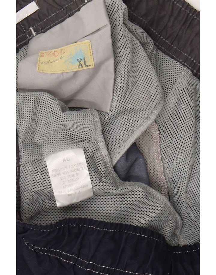 IZOD Mens Swimming Shorts XL  Navy Blue Polyester Vintage Izod and Second-Hand Izod from Messina Hembry 