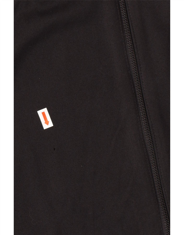 Giacca da tuta da uomo Adidas XL in poliestere color block nero