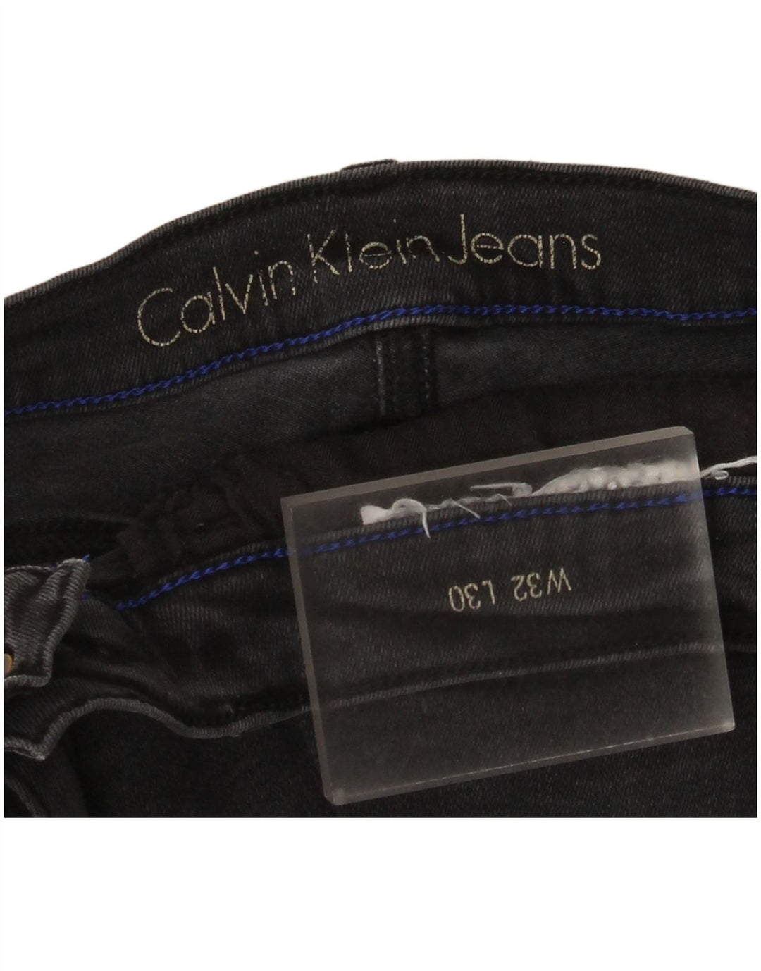 Jeans slim da donna Calvin Klein W32 L30 neri