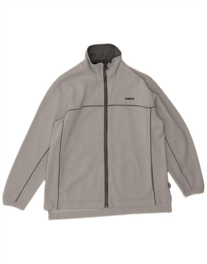 Giacca da tuta da donna Asics UK 14 Grigio medio