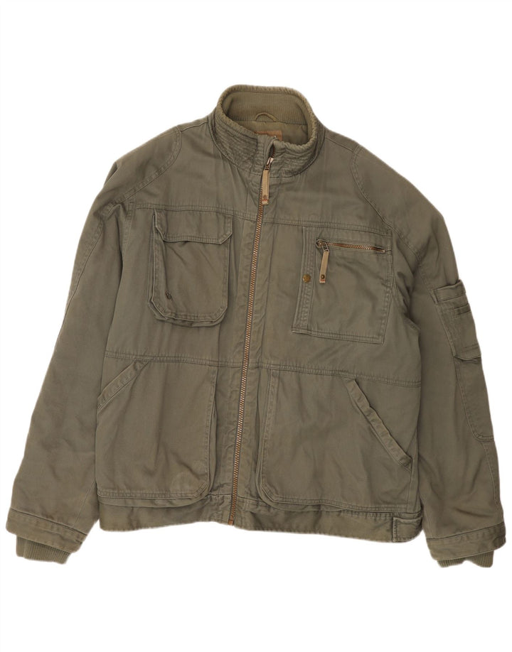 Giacca utility da uomo Fat Face UK 44 2XL Cotone kaki