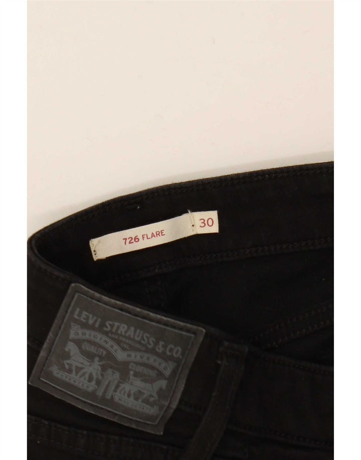 Jeans Levi's 726 svasati da donna W30 L29 neri