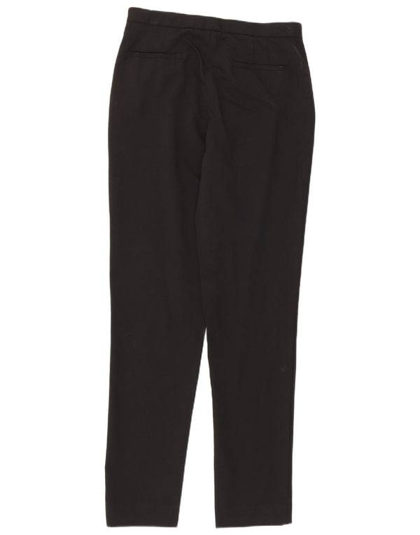 Pantaloni casual slim da donna Massimo Dutti EU 36 XS W26 L30 Lana nera