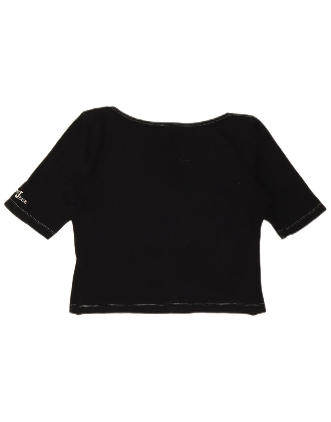 T-shirt corta da donna Armani Jeans IT 44 media nera