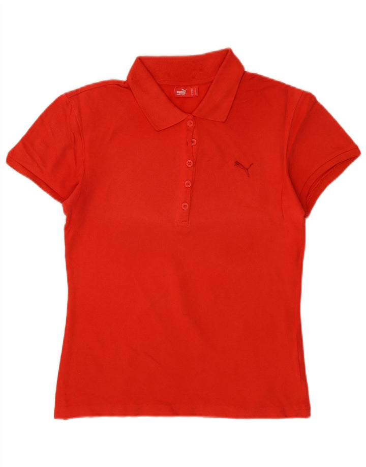 Polo PUMA da donna UK 10 piccola rossa