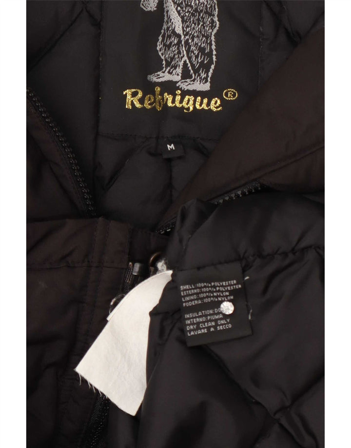 Giacca Parka con cappuccio da donna Refrigue UK 12 Poliestere grigio medio