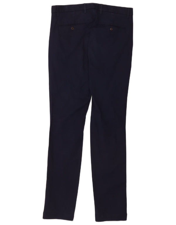 Pantaloni chino slim fit da uomo Gap W32 L34 cotone blu navy
